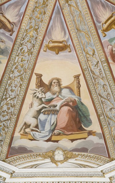 Królowie od Wiecznego Ojca i Królów autorstwa Alessandro Casolani