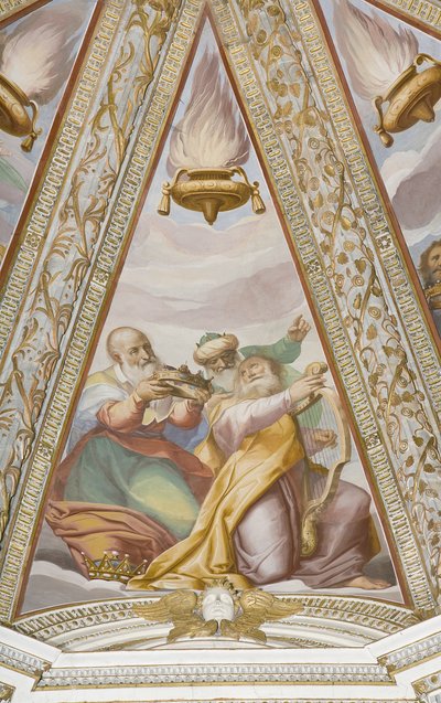 Królowie, od Ojca Przedwiecznego i Królów autorstwa Alessandro Casolani