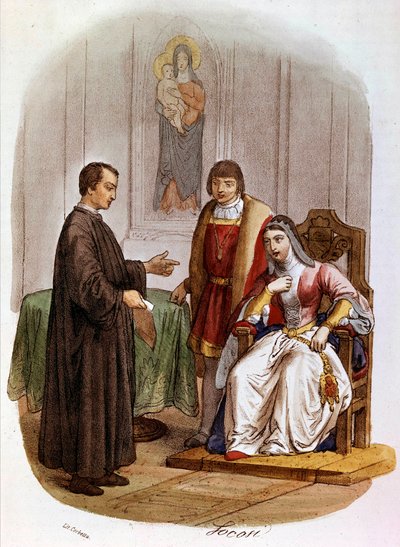 Niccolo di Bernardo dei Machiavelli (Nicolas Machiavel autorstwa Alessandro Focosi