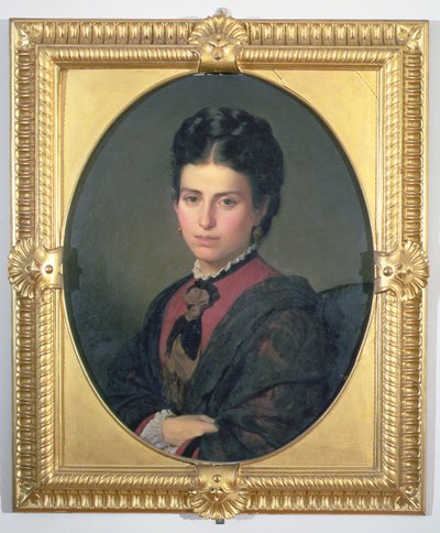 Portret Emilii Sampieri autorstwa Alessandro Franchi
