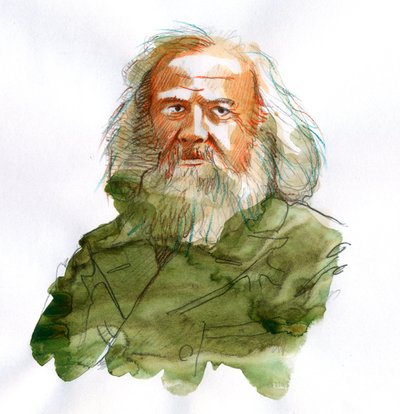 Portret Dymitra Iwanowicza Mendelejewa, Mendelejewa (lub Dmitrija Mendelejewa autorstwa Alessandro Lonati