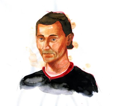 Portret Niccolo di Bernardo dei Machiavelli (Nicolas Machiavel autorstwa Alessandro Lonati