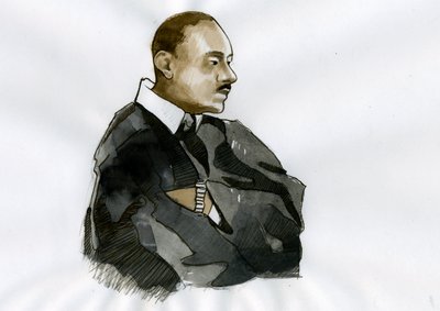 Portret pastora Martina Luthera Kinga (1929-1968) ilustracja autorstwa Alessandro Lonati