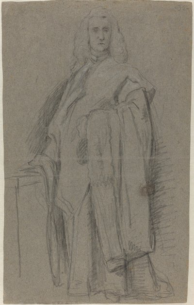 Prokurator wenecki San Marco [recto] autorstwa Alessandro Longhi or Pietro Longhi