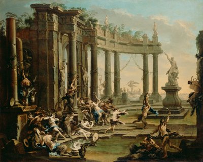 Bachnale, s.1720-30 autorstwa Alessandro Magnasco