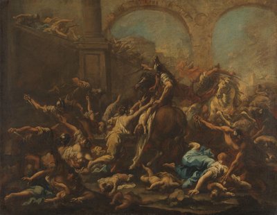 Masakra Niewinnych autorstwa Alessandro Magnasco