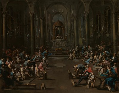Synagoga autorstwa Alessandro Magnasco