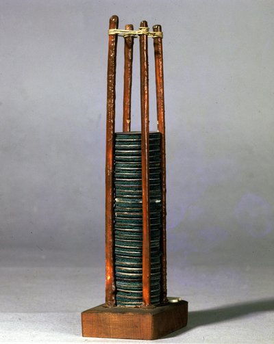Kupie Alessandro (Alexander) Volta. Muzeum Nauki i Techniki, Mediolan. autorstwa Alessandro Volta