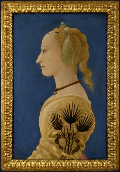 Portret damy autorstwa Alesso Baldovinetti