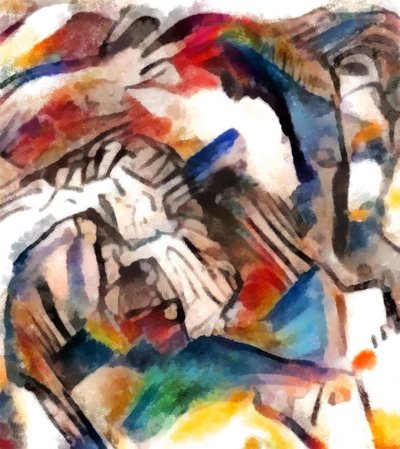 Przed wschodem słońca,2016, autorstwa Alex Caminker