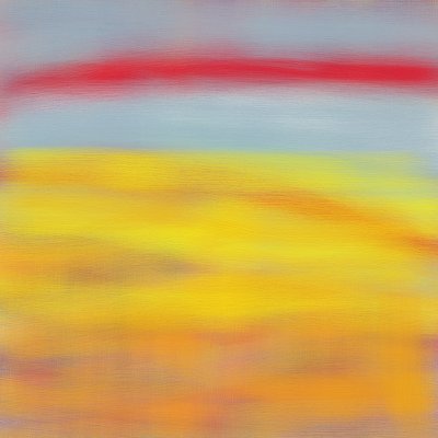 Pola letnie, 2015, (malarstwo cyfrowe) autorstwa Alex Caminker