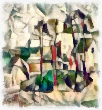 Zobacz (zielony) #21,2016, autorstwa Alex Caminker