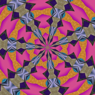arabeska #2,2019, (media mieszane) autorstwa Alex Caminker