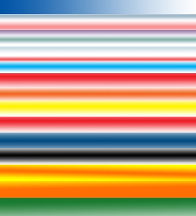 inny ton i kolor, 2017 (gradient) autorstwa Alex Caminker