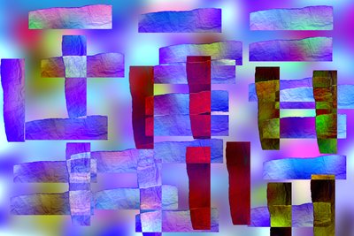 etiuda #16,2019, (media mieszane) autorstwa Alex Caminker