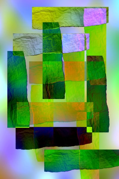 etiuda #8,2019, (media mieszane) autorstwa Alex Caminker