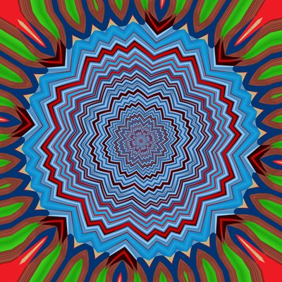 woda kwiatowa, 2019, (cyfrowa) autorstwa Alex Caminker
