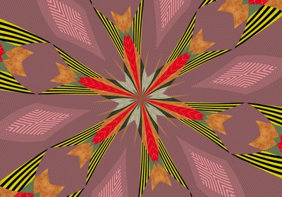 kwiaty #13,2019, (media mieszane) autorstwa Alex Caminker