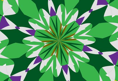 kwiaty #25,2019, (media mieszane) autorstwa Alex Caminker