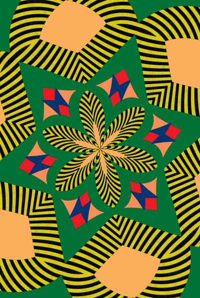 kwiaty #7,2019, (media mieszane) autorstwa Alex Caminker