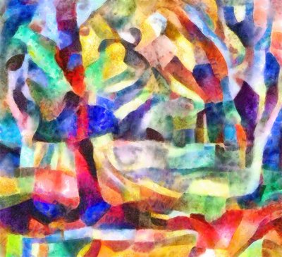 las,2017,(media mieszane) autorstwa Alex Caminker