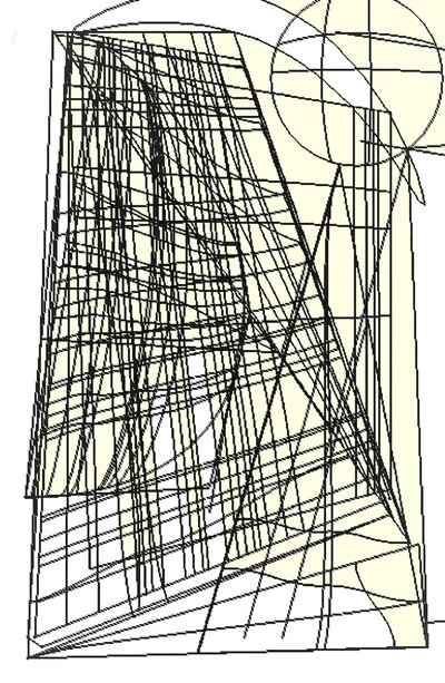 krajobraz graficzny,2016, autorstwa Alex Caminker