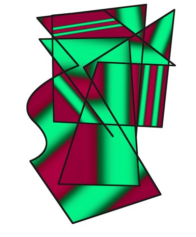 ukryta komunikacja,2019,(gradient) autorstwa Alex Caminker