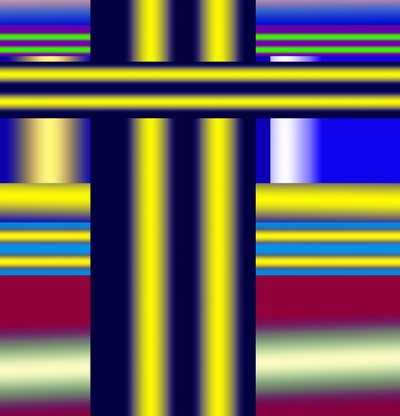 przewody wysokiego napięcia, 2019, (gradient) autorstwa Alex Caminker
