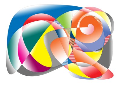 krajobraz,2019,(gradient) autorstwa Alex Caminker