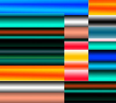 warstwy planety, 2017, (gradient) autorstwa Alex Caminker
