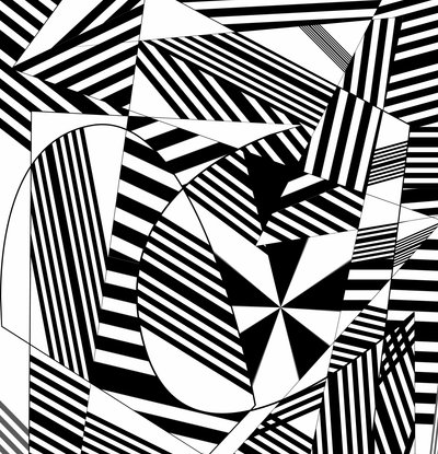 partytura muzyczna,2019,(gradient) autorstwa Alex Caminker
