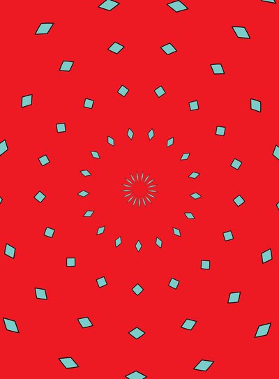 ozdoba #1,2019,(druki) autorstwa Alex Caminker