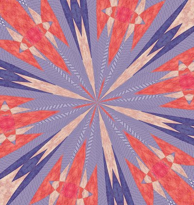 ozdoba #61,2019, (media mieszane) autorstwa Alex Caminker