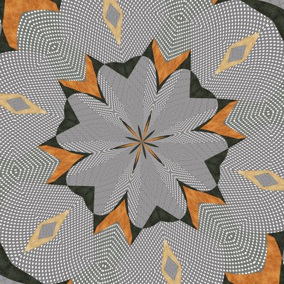 ozdoba #70,2019, (media mieszane) autorstwa Alex Caminker