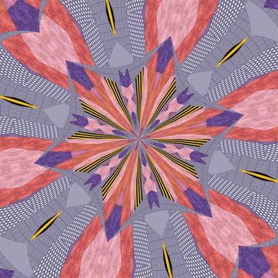 ozdoba #72,2019,(media mieszane) autorstwa Alex Caminker