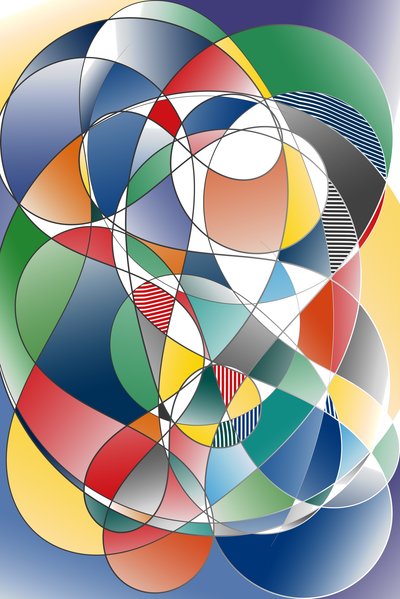 obecność pustek,2019,(gradient) autorstwa Alex Caminker