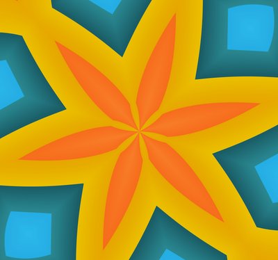 rozgwiazda,2019,(gradient) autorstwa Alex Caminker