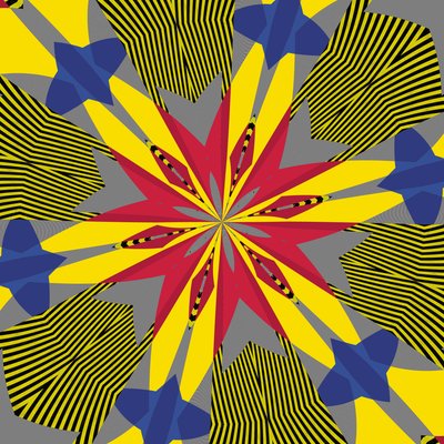 symetria #30,2019, (media mieszane) autorstwa Alex Caminker