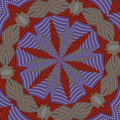 symetria #33,2019, (media mieszane) autorstwa Alex Caminker