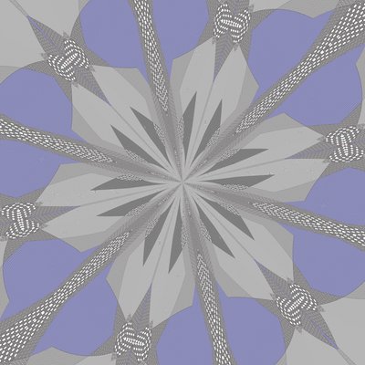 symetria #35,2019, (media mieszane) autorstwa Alex Caminker