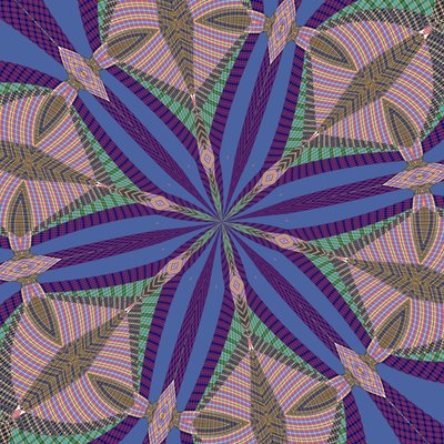 symetria #36,2019, (media mieszane) autorstwa Alex Caminker