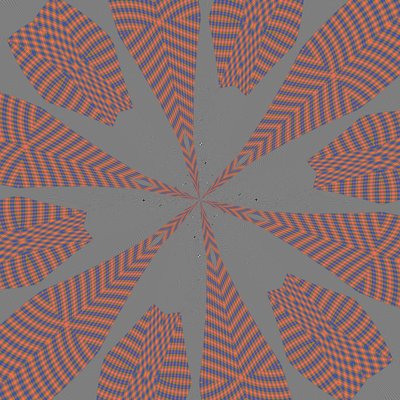 symetria #37,2019, (media mieszane) autorstwa Alex Caminker