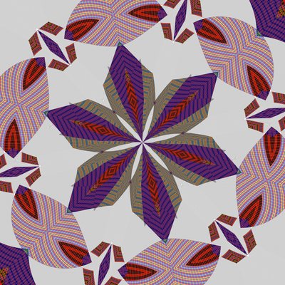 symetria #41,2019, (media mieszane) autorstwa Alex Caminker