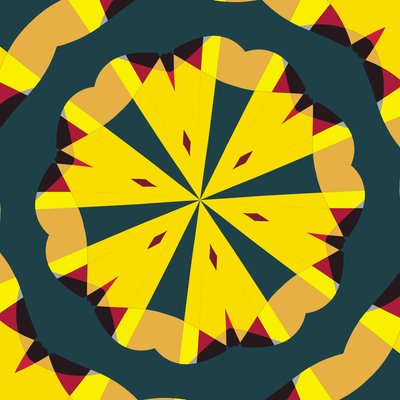 symetria #53,2019, (media mieszane) autorstwa Alex Caminker