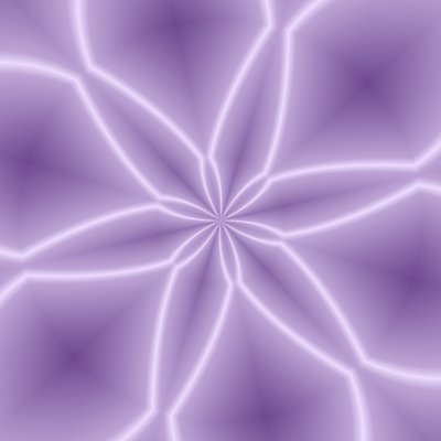 odbicie wody I,2019,(gradient) autorstwa Alex Caminker