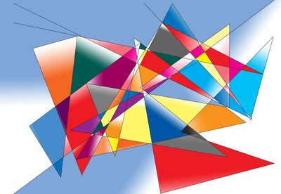 pogoda i czas, 2017, (gradient) autorstwa Alex Caminker