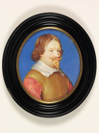 Alexander Leslie, hrabia Leven (akwarela na welinie) autorstwa Alexander (style of) Cooper
