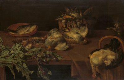 Martwa natura z dzikim ptactwem autorstwa Alexander Adriaenssen
