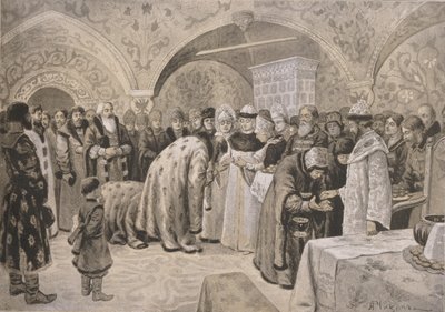 Witamy w Carynie po Wielkanocnej Jutrzni autorstwa Alexander Andreyevich Chikin