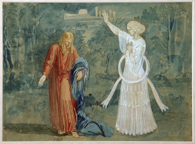 Chrystus w Getsemani, koniec lat 40. XIX wieku autorstwa Alexander Andreyevich Ivanov